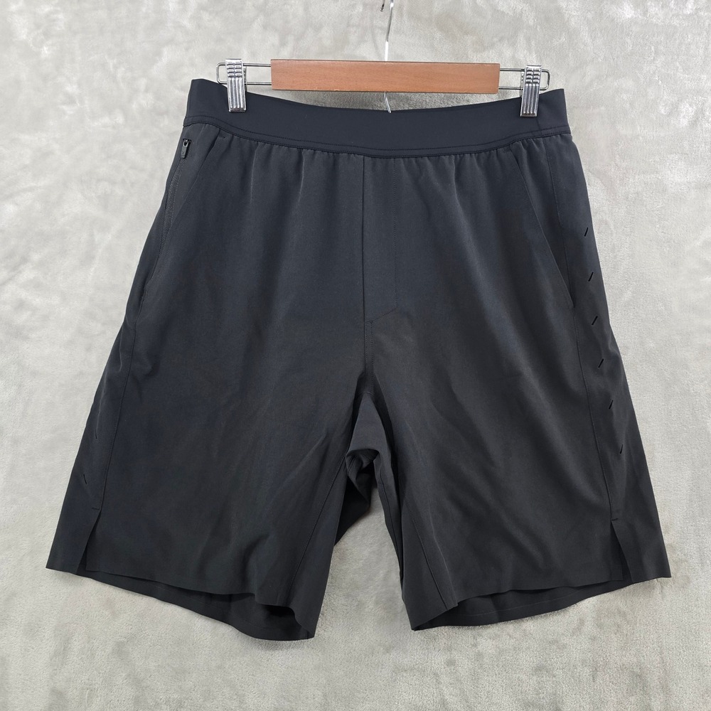 Ten Thousand The Interval Short Mens Large Black 9 Inch Inseam Lined Athletic